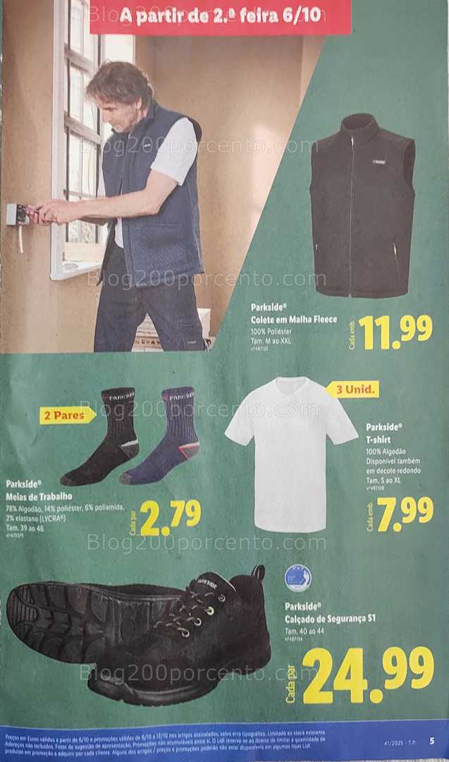 Antevisão Folheto LIDL Bazar Promoções de 6 a 12 outubro