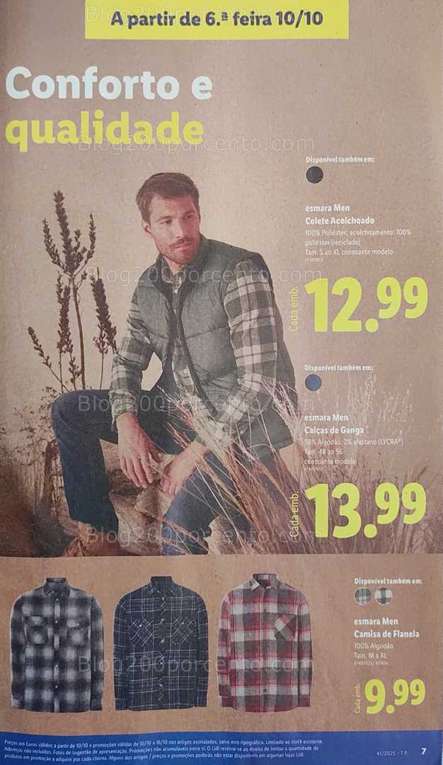Antevisão Folheto LIDL Bazar Promoções de 6 a 12 outubro
