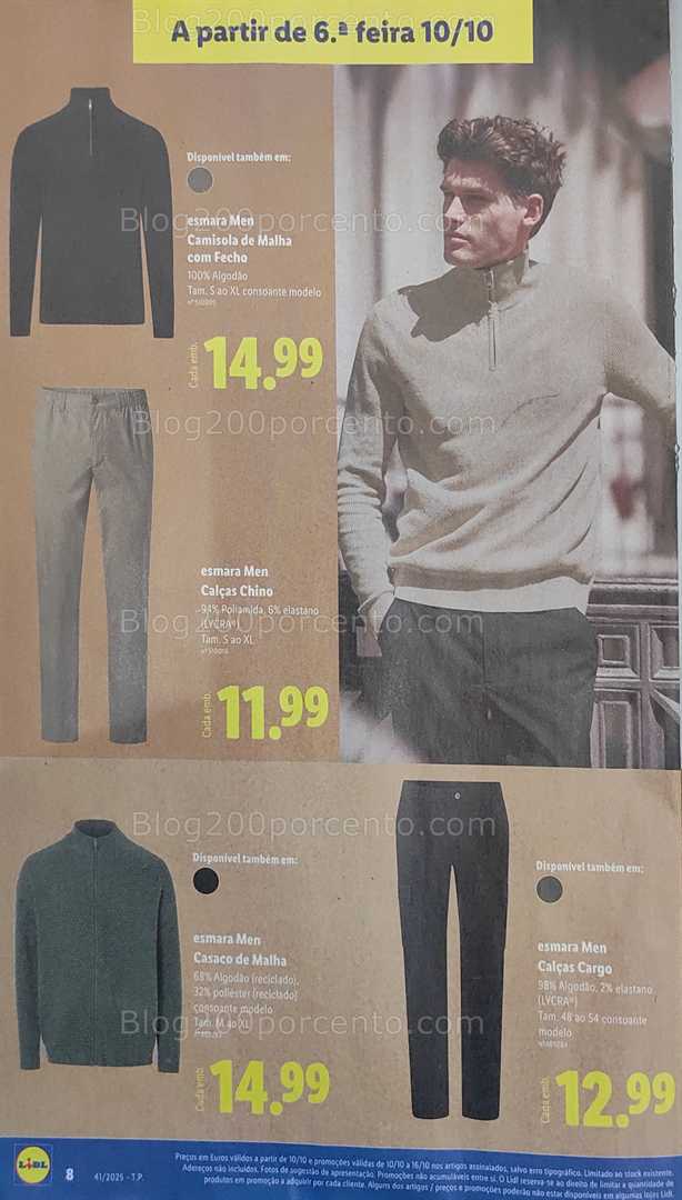 Antevisão Folheto LIDL Bazar Promoções de 6 a 12 outubro