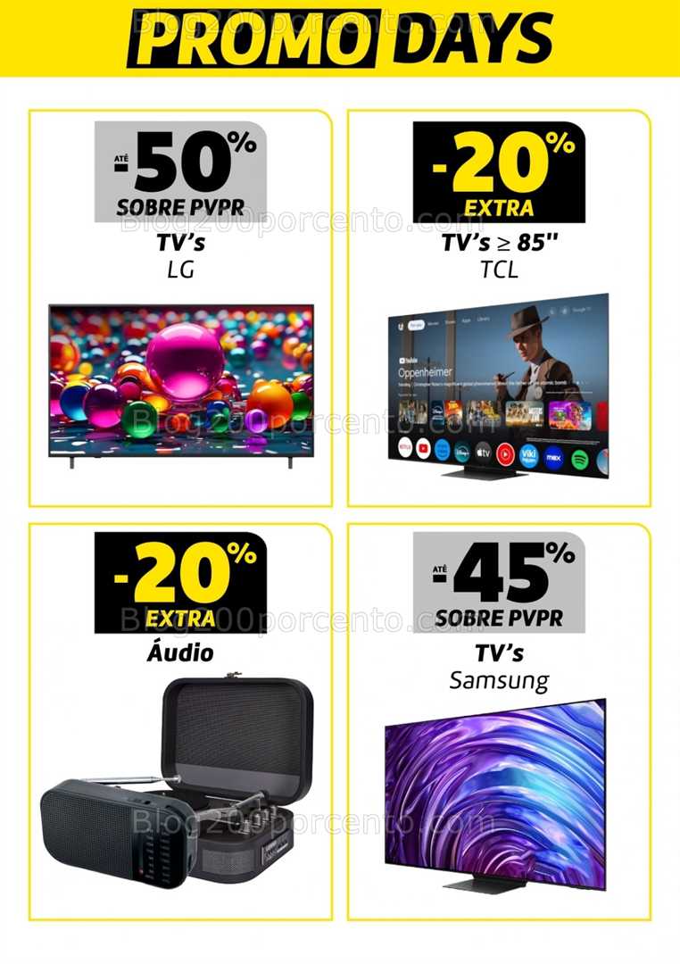Antevisão Folheto RADIO POPULAR Promoções Fim de Semana - 10 a 12 outubro
