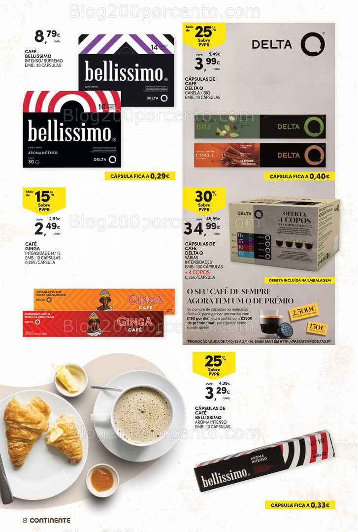 Antevisão Folheto CONTINENTE Bebidas Quentes Promoções de 14 a 26 outubro - Edição Digital
