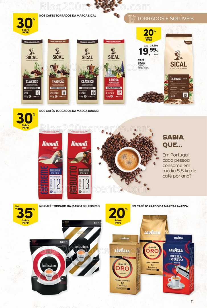 Antevisão Folheto CONTINENTE Bebidas Quentes Promoções de 14 a 26 outubro - Edição Digital