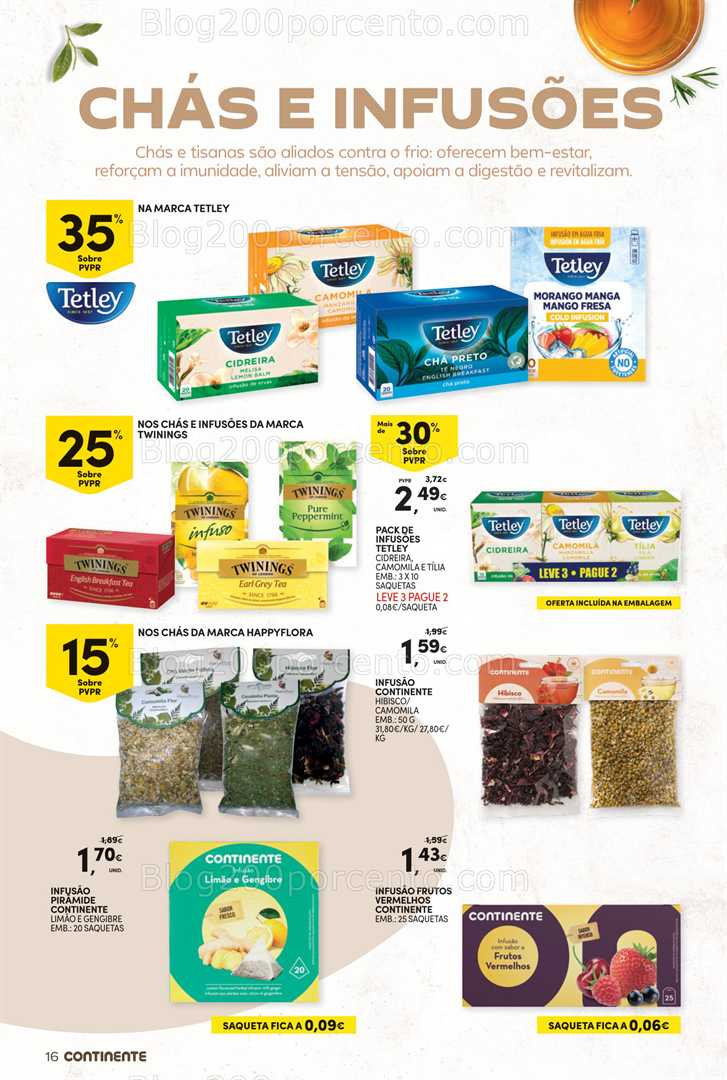 Antevisão Folheto CONTINENTE Bebidas Quentes Promoções de 14 a 26 outubro - Edição Digital
