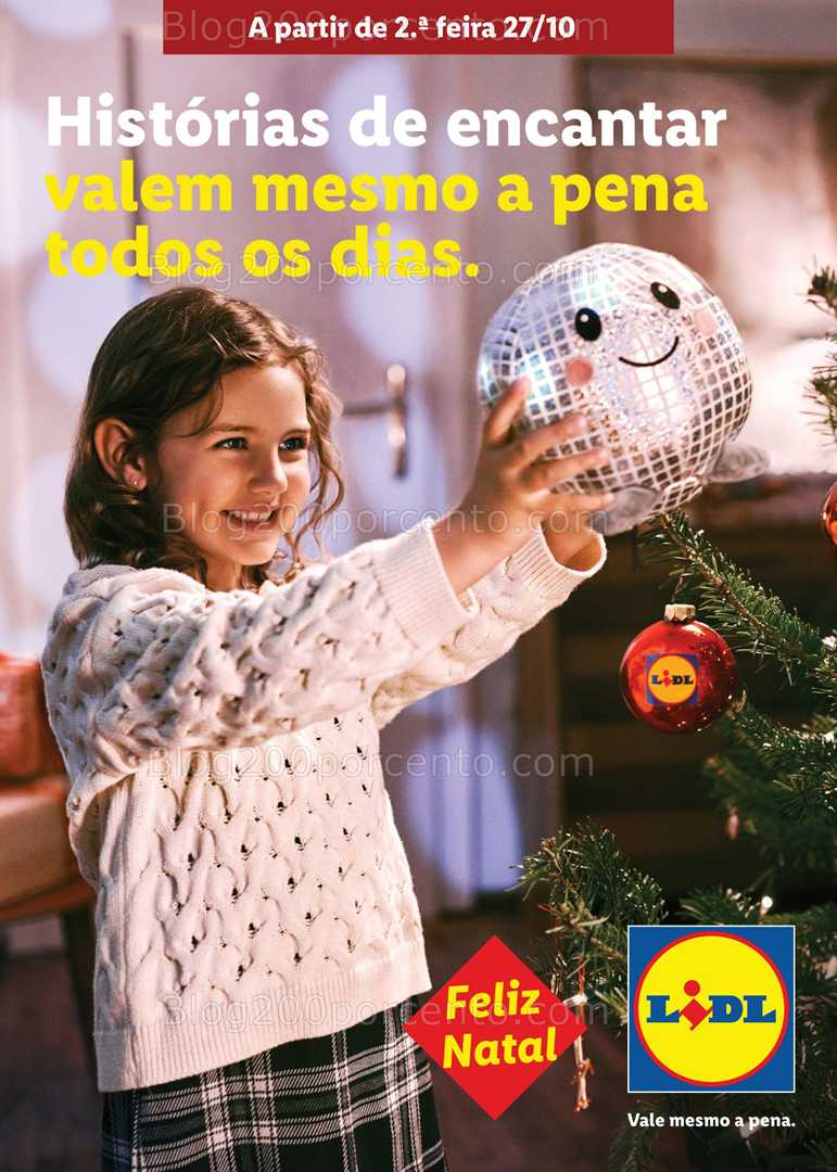 Antevisão Folheto LIDL Brinquedos de Natal Promoções a partir de 27 outubro