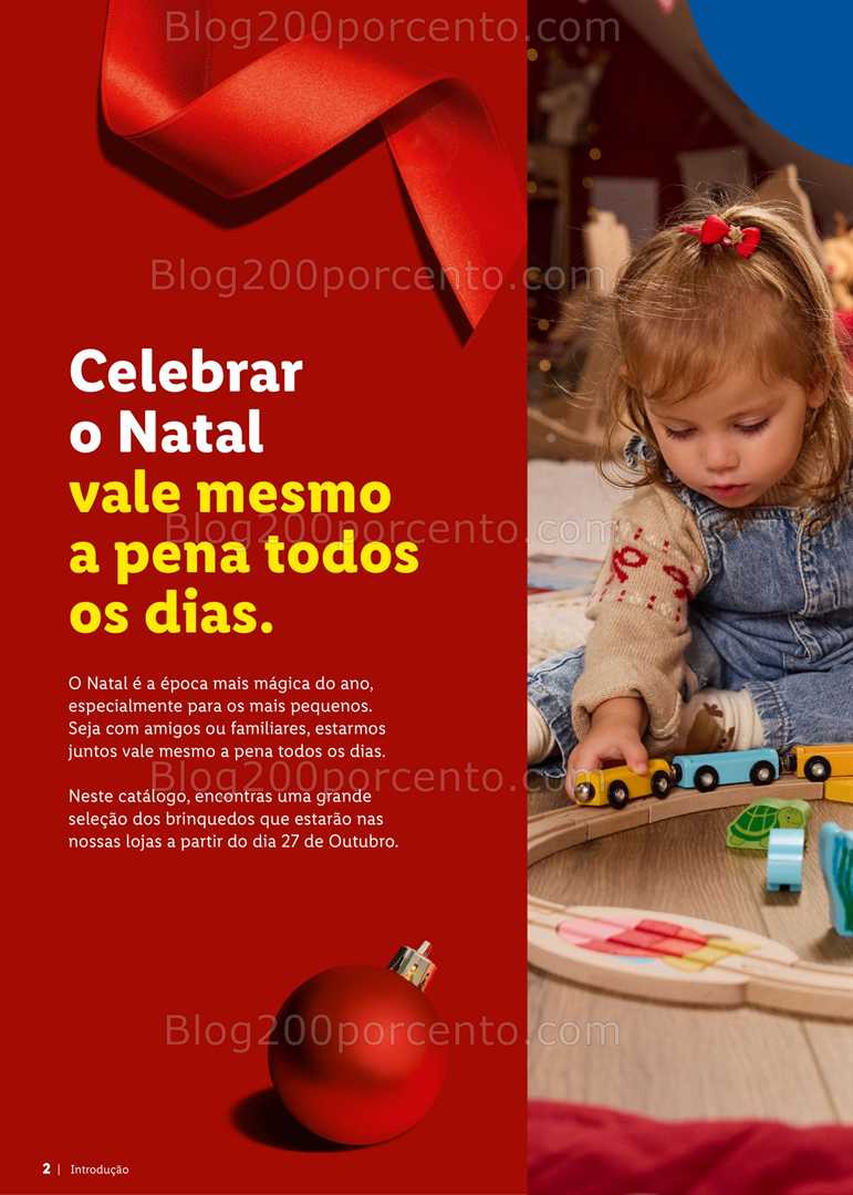 Antevisão Folheto LIDL Brinquedos de Natal Promoções a partir de 27 outubro