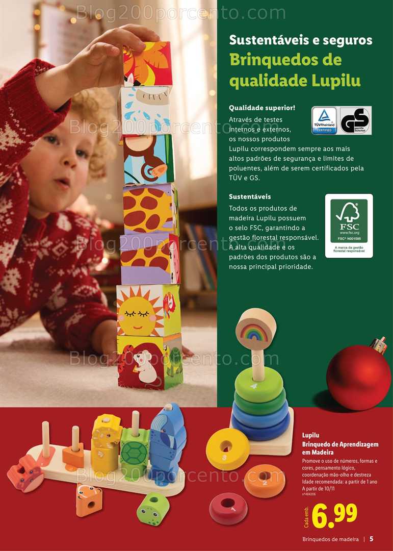 Antevisão Folheto LIDL Brinquedos de Natal Promoções a partir de 27 outubro