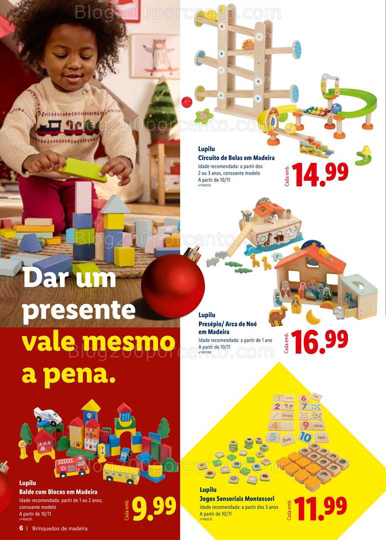 Antevisão Folheto LIDL Brinquedos de Natal Promoções a partir de 27 outubro