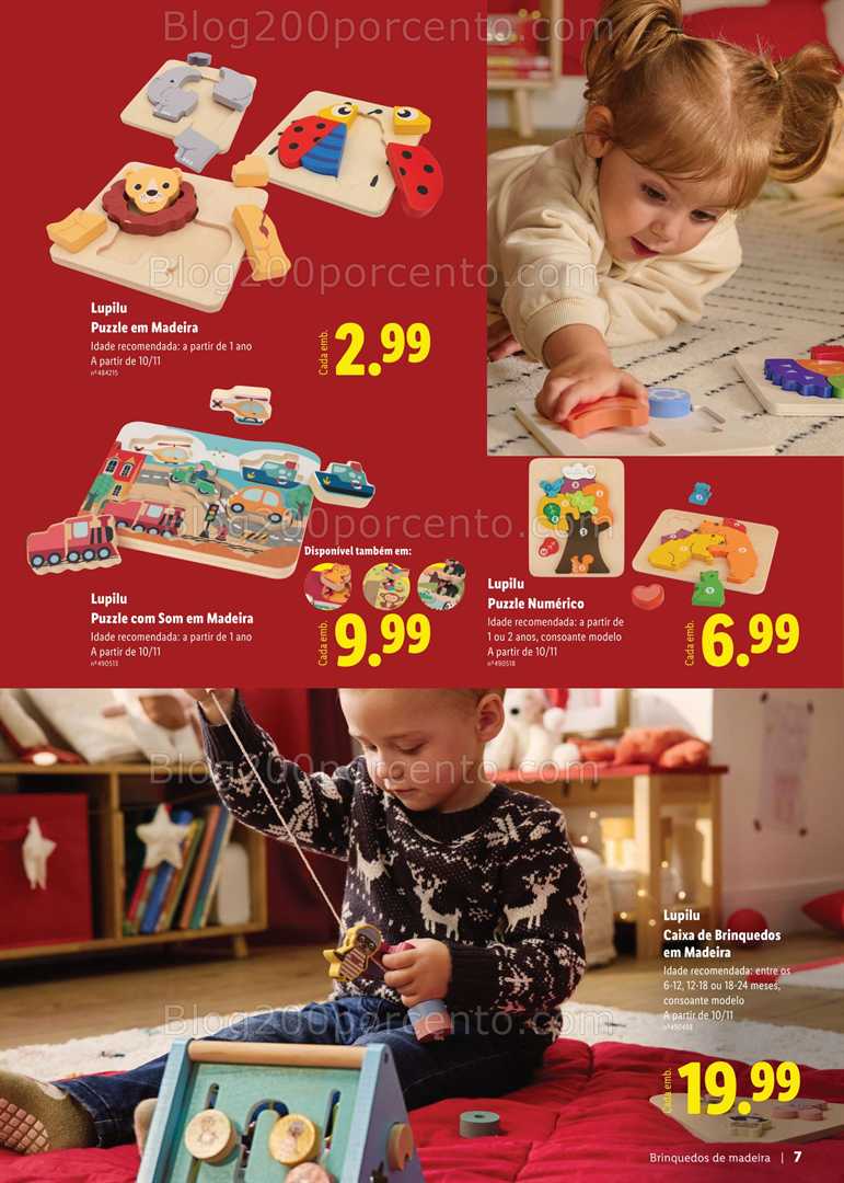 Antevisão Folheto LIDL Brinquedos de Natal Promoções a partir de 27 outubro