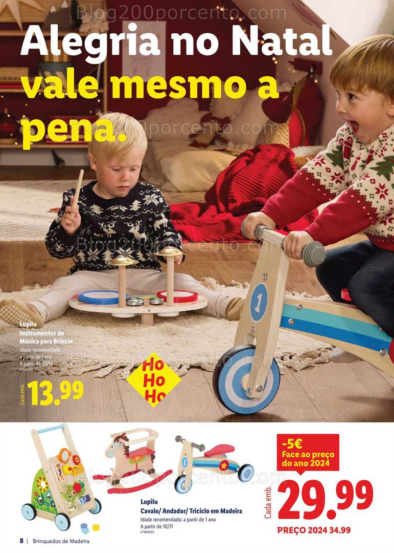 Antevisão Folheto LIDL Brinquedos de Natal Promoções a partir de 27 outubro
