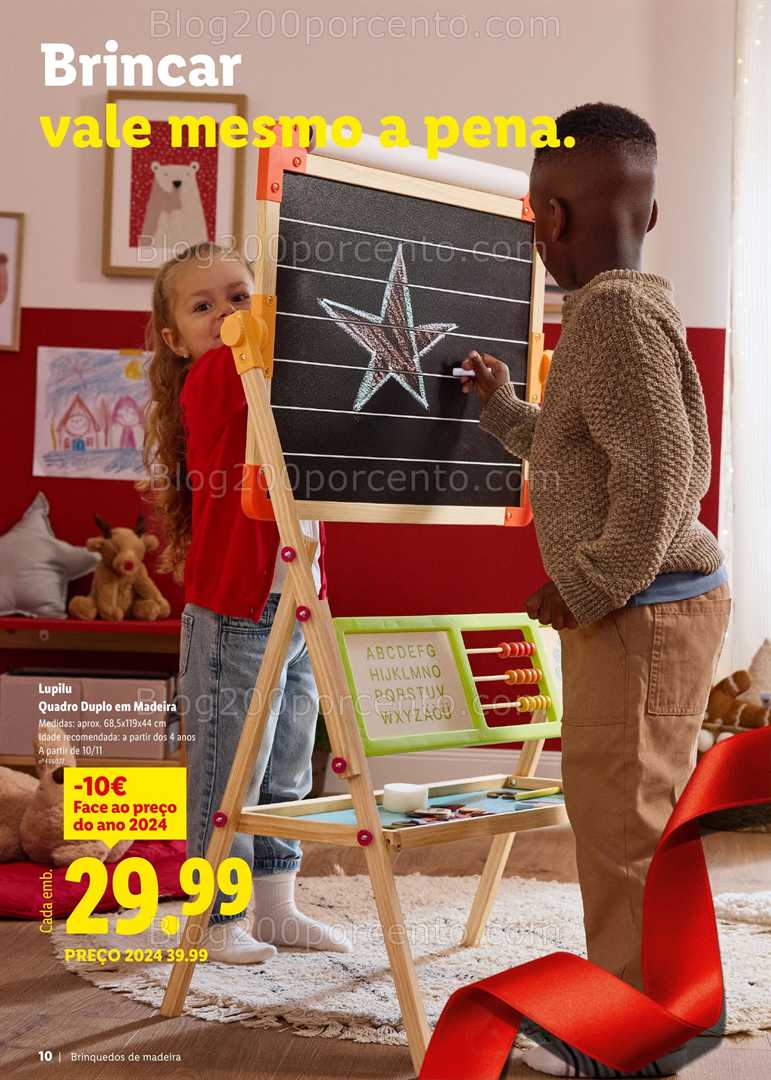 Antevisão Folheto LIDL Brinquedos de Natal Promoções a partir de 27 outubro