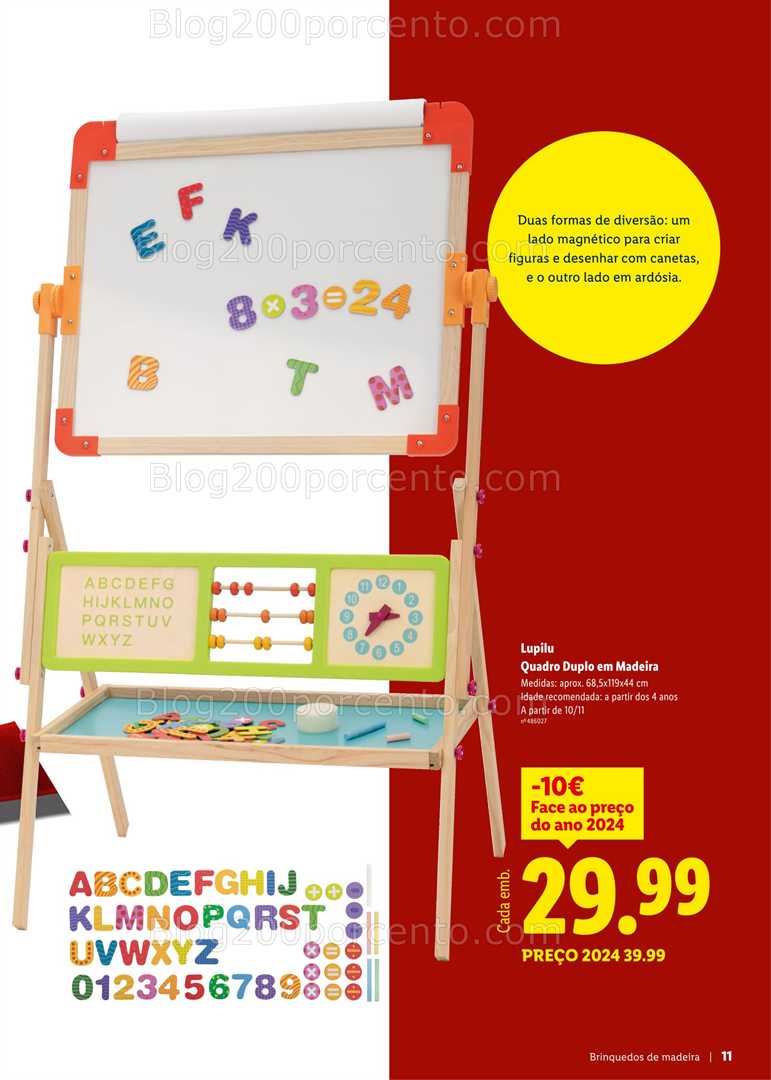 Antevisão Folheto LIDL Brinquedos de Natal Promoções a partir de 27 outubro
