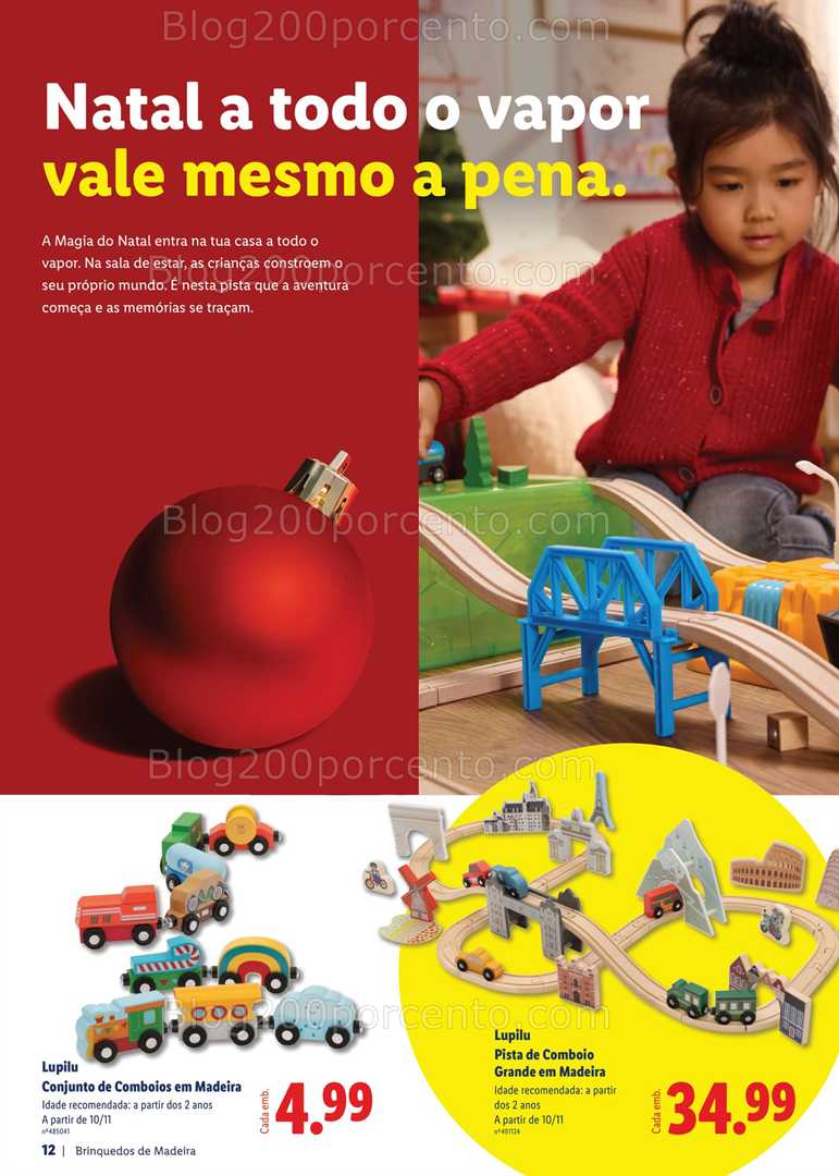 Antevisão Folheto LIDL Brinquedos de Natal Promoções a partir de 27 outubro