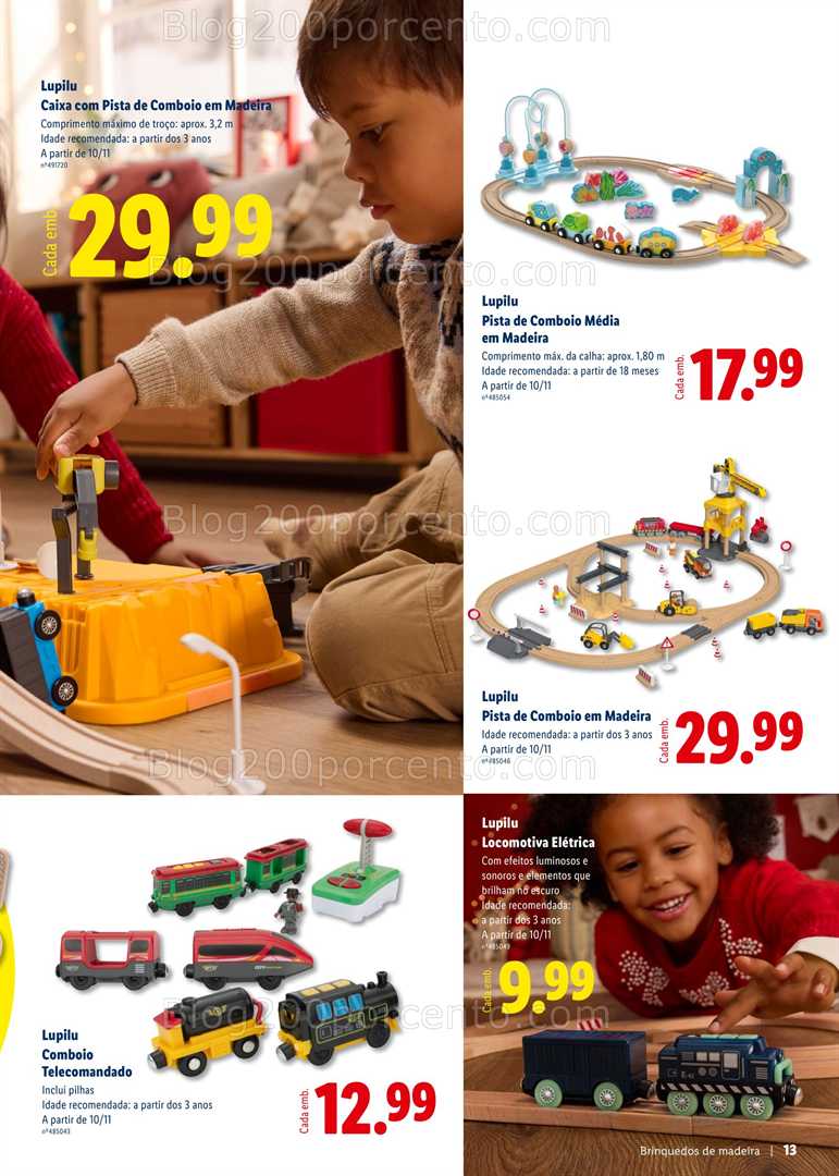 Antevisão Folheto LIDL Brinquedos de Natal Promoções a partir de 27 outubro