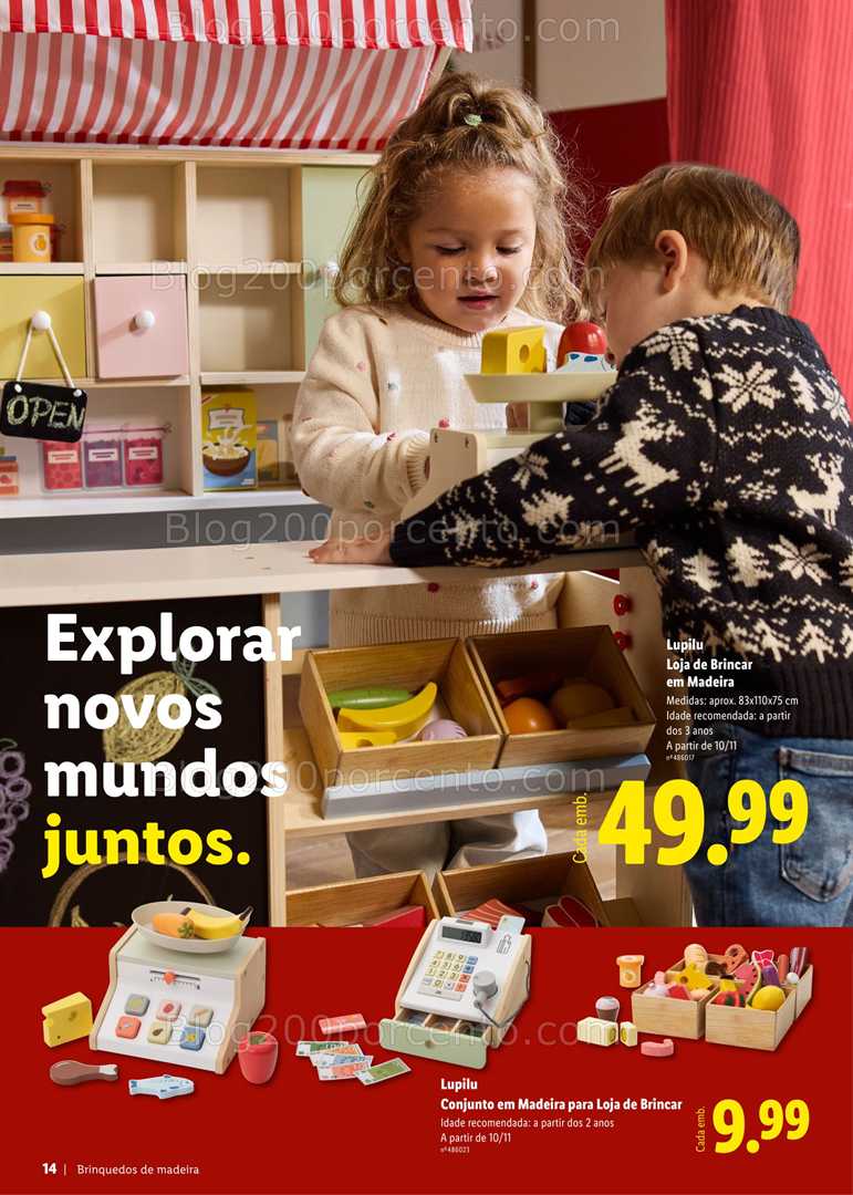 Antevisão Folheto LIDL Brinquedos de Natal Promoções a partir de 27 outubro