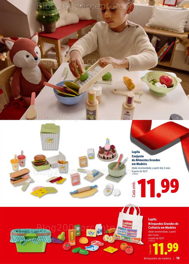 Antevisão Folheto LIDL Brinquedos de Natal Promoções a partir de 27 outubro