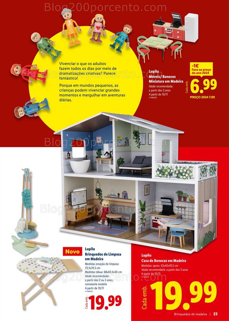 Antevisão Folheto LIDL Brinquedos de Natal Promoções a partir de 27 outubro