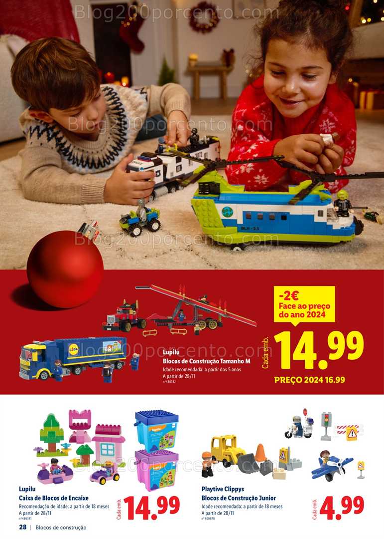 Antevisão Folheto LIDL Brinquedos de Natal Promoções a partir de 27 outubro