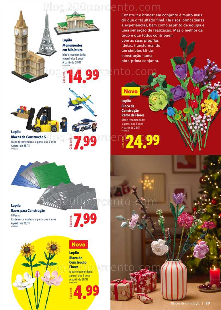 Antevisão Folheto LIDL Brinquedos de Natal Promoções a partir de 27 outubro
