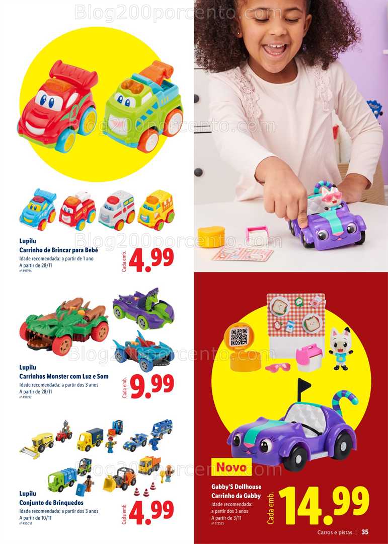 Antevisão Folheto LIDL Brinquedos de Natal Promoções a partir de 27 outubro