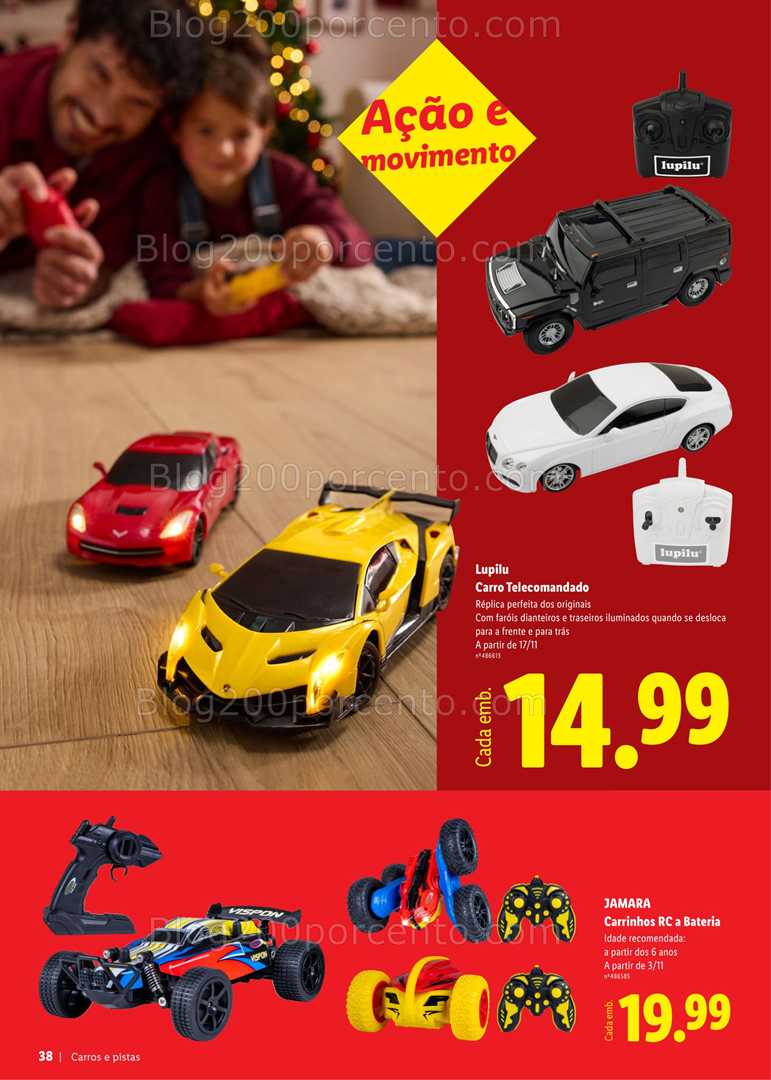 Antevisão Folheto LIDL Brinquedos de Natal Promoções a partir de 27 outubro