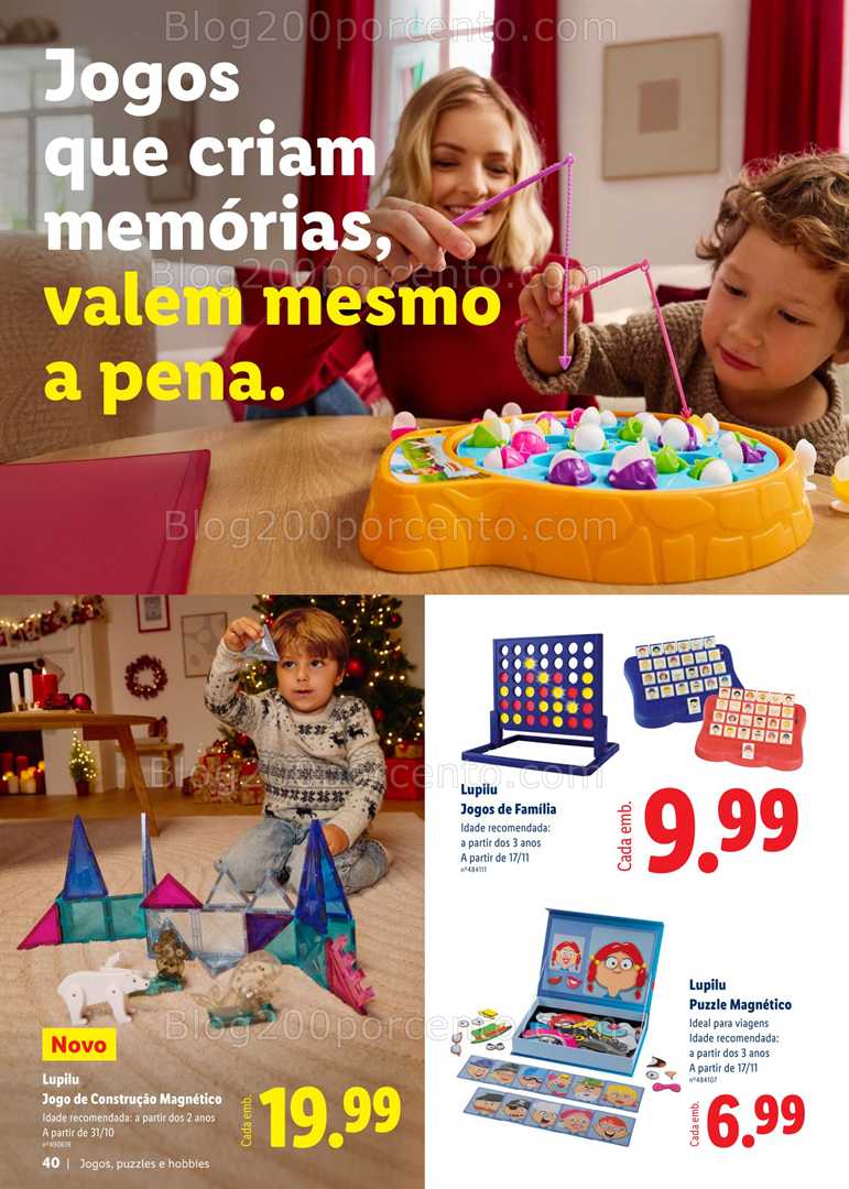 Antevisão Folheto LIDL Brinquedos de Natal Promoções a partir de 27 outubro