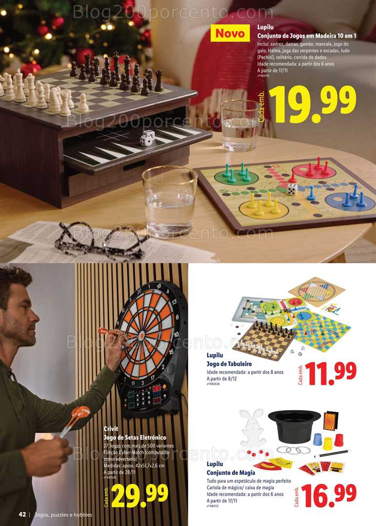 Antevisão Folheto LIDL Brinquedos de Natal Promoções a partir de 27 outubro