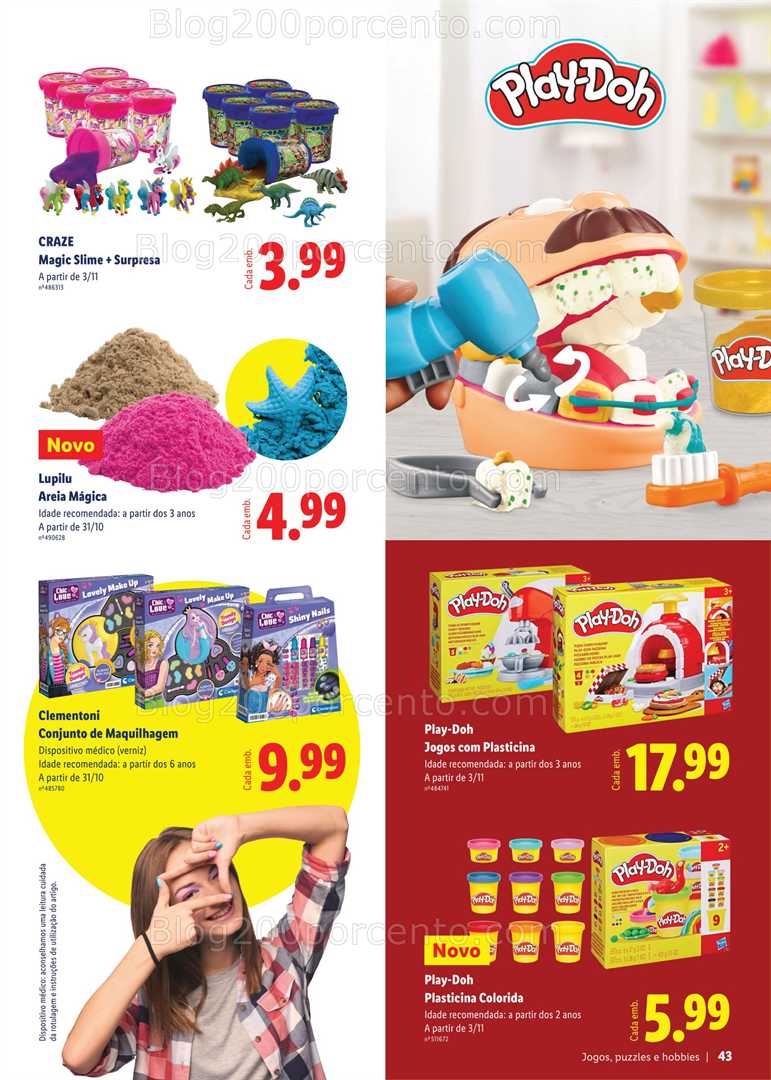 Antevisão Folheto LIDL Brinquedos de Natal Promoções a partir de 27 outubro