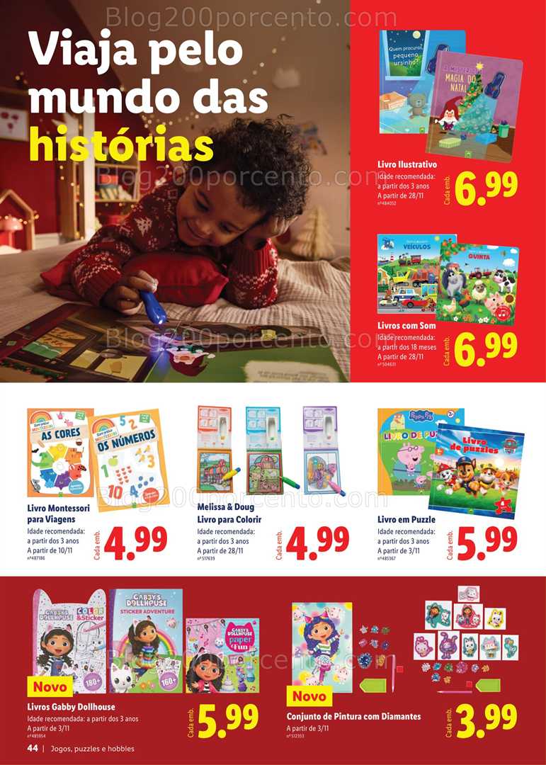 Antevisão Folheto LIDL Brinquedos de Natal Promoções a partir de 27 outubro