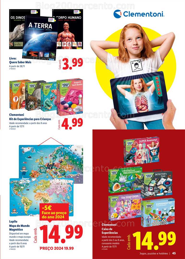 Antevisão Folheto LIDL Brinquedos de Natal Promoções a partir de 27 outubro