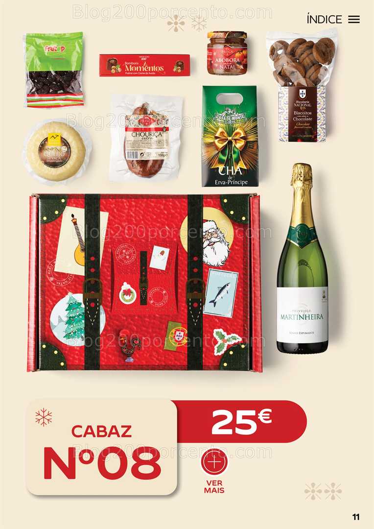 Antevisão Folheto CONTINENTE Cabazes de Natal Promoções de 6 outubro a 6 janeiro