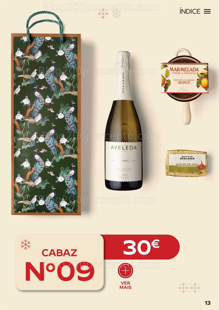 Antevisão Folheto CONTINENTE Cabazes de Natal Promoções de 6 outubro a 6 janeiro