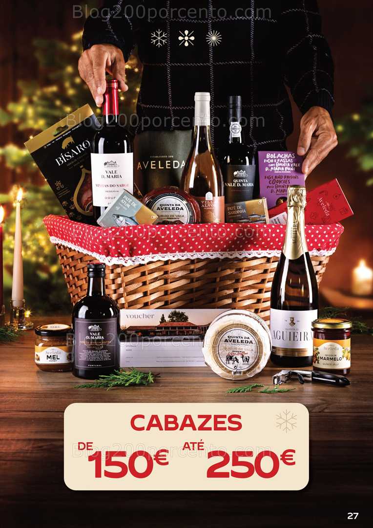 Antevisão Folheto CONTINENTE Cabazes de Natal Promoções de 6 outubro a 6 janeiro