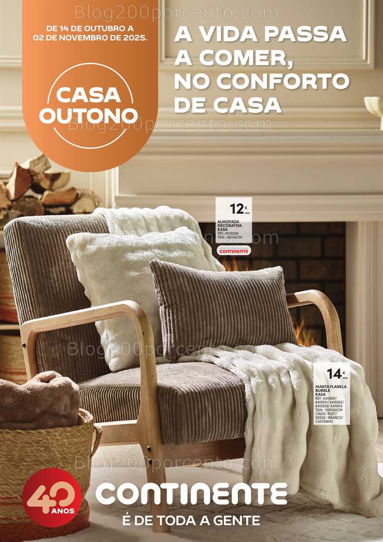 Antevisão Folheto CONTINENTE Casa Outono Promoções de 14 outubro a 2 novembro - Edição Digital