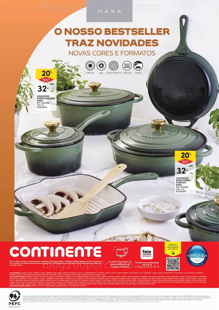 Antevisão Folheto CONTINENTE Casa Outono Promoções de 14 outubro a 2 novembro - Edição Digital