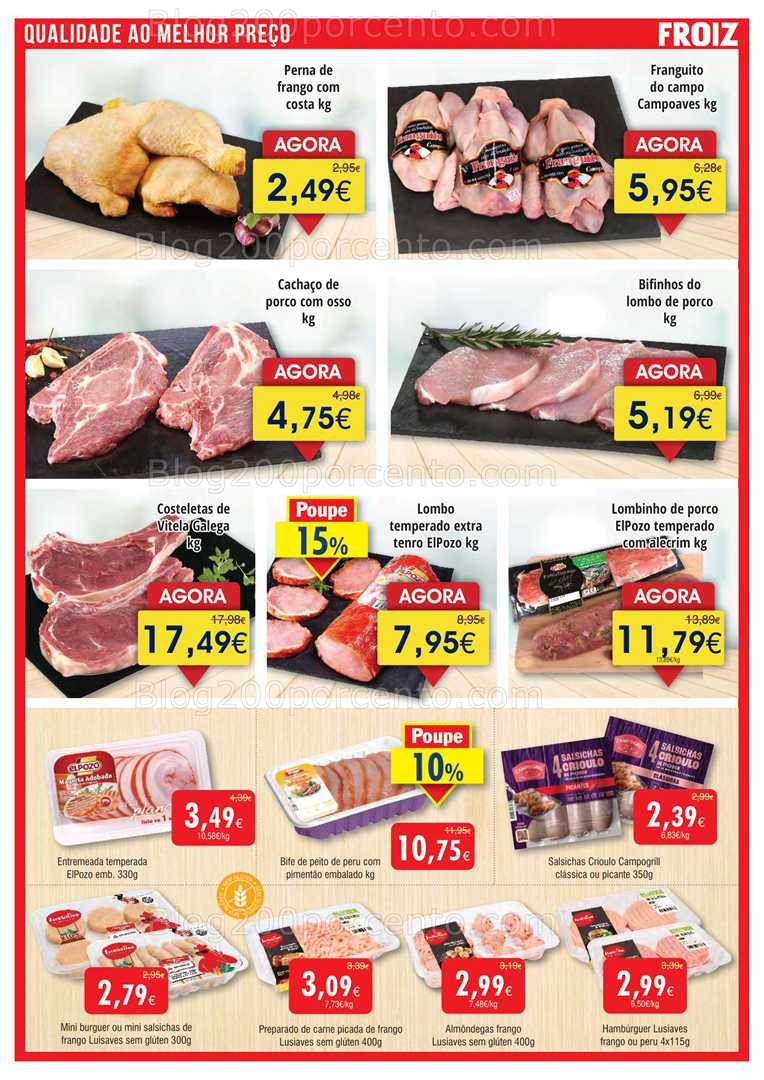 Antevisão Folheto FROIZ Promoções de 23 outubro a 12 novembro