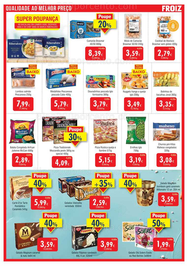 Antevisão Folheto FROIZ Promoções de 23 outubro a 12 novembro