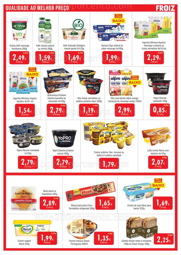 Antevisão Folheto FROIZ Promoções de 23 outubro a 12 novembro
