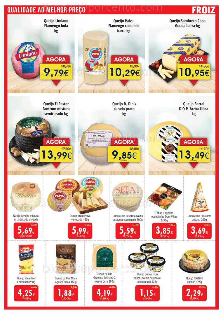 Antevisão Folheto FROIZ Promoções de 23 outubro a 12 novembro