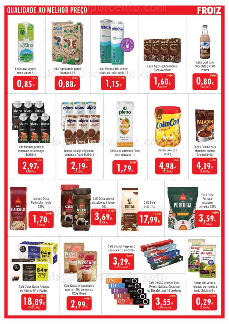 Antevisão Folheto FROIZ Promoções de 23 outubro a 12 novembro