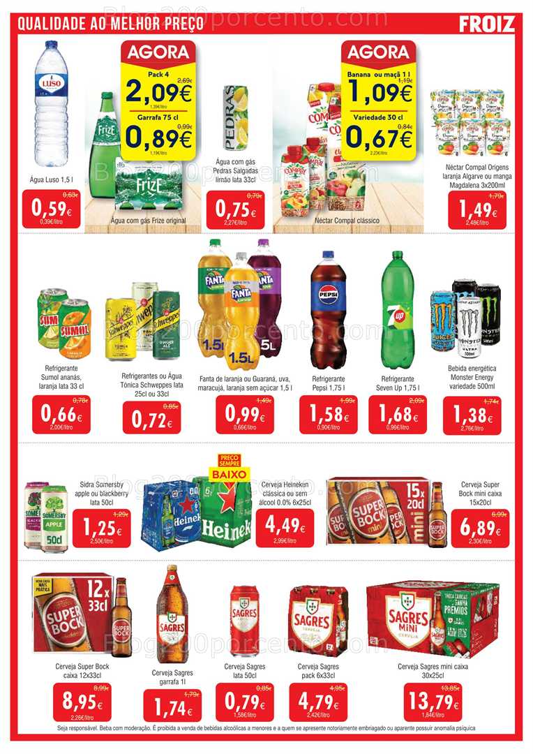 Antevisão Folheto FROIZ Promoções de 23 outubro a 12 novembro