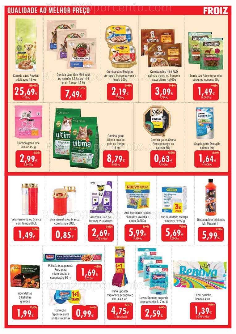 Antevisão Folheto FROIZ Promoções de 23 outubro a 12 novembro