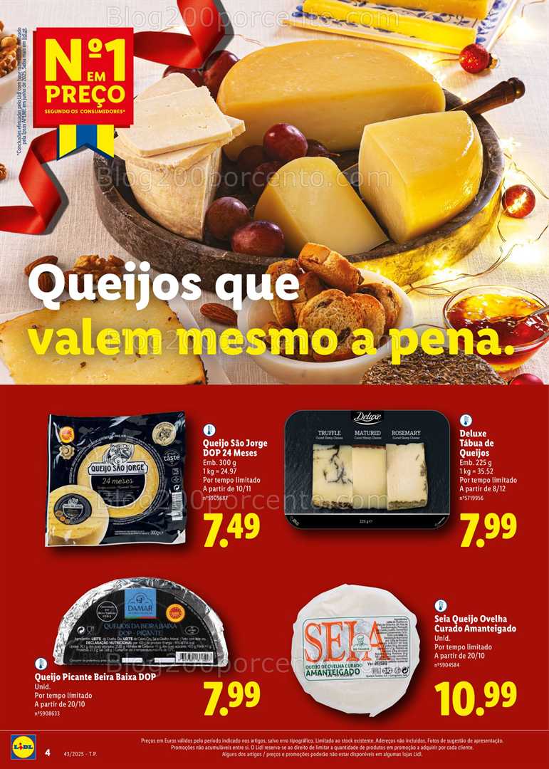 Antevisão Folheto LIDL Especial Natal Promoções a partir de 20 outubro