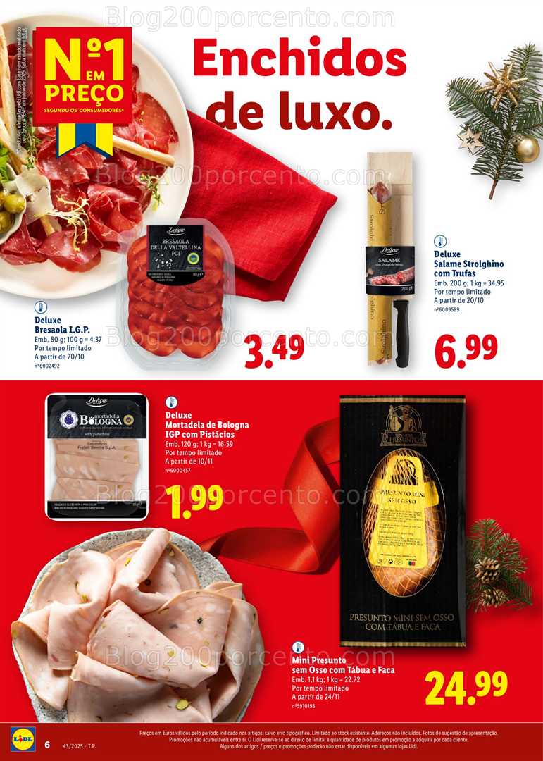 Antevisão Folheto LIDL Especial Natal Promoções a partir de 20 outubro