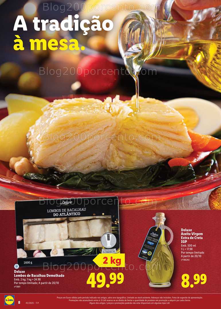 Antevisão Folheto LIDL Especial Natal Promoções a partir de 20 outubro