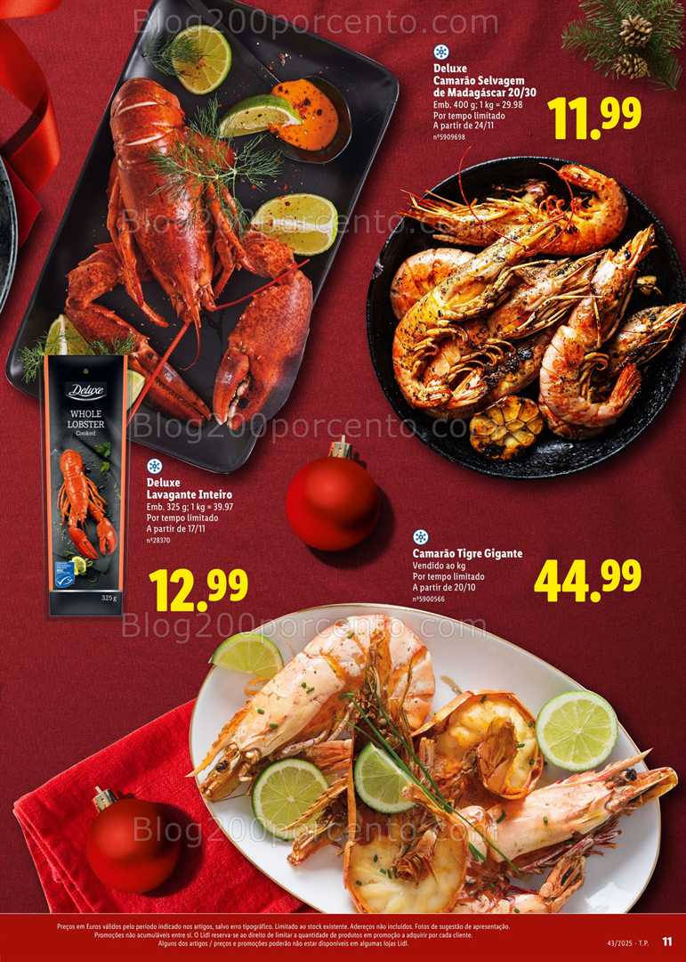 Antevisão Folheto LIDL Especial Natal Promoções a partir de 20 outubro