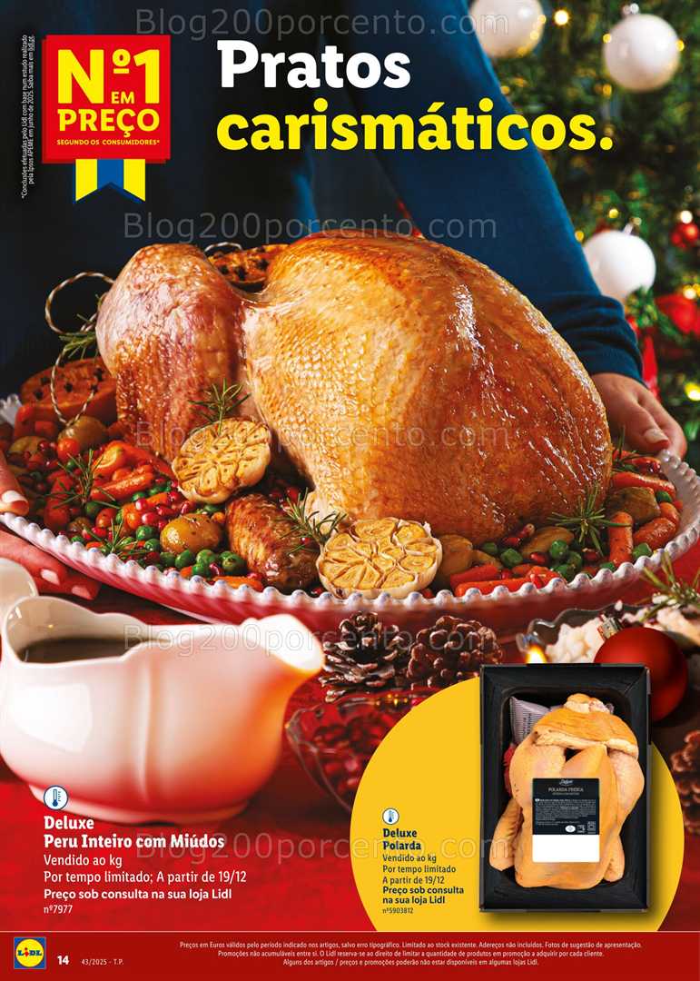 Antevisão Folheto LIDL Especial Natal Promoções a partir de 20 outubro