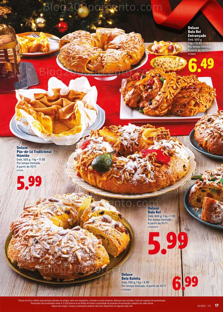 Antevisão Folheto LIDL Especial Natal Promoções a partir de 20 outubro