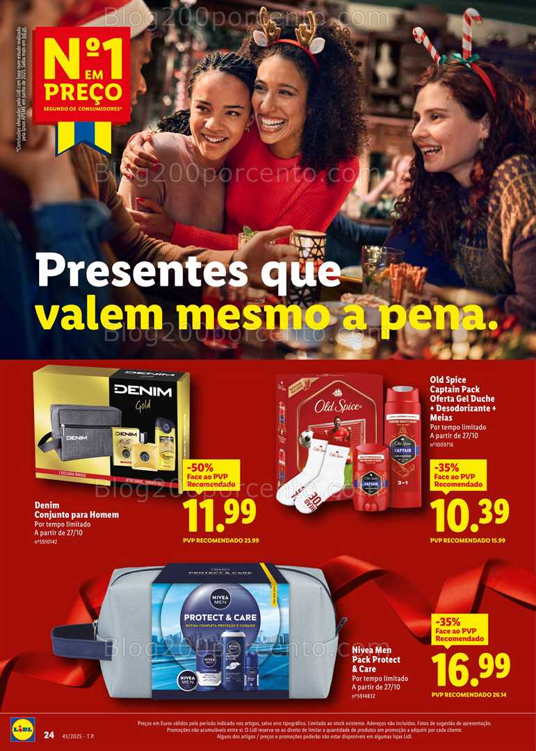 Antevisão Folheto LIDL Especial Natal Promoções a partir de 20 outubro