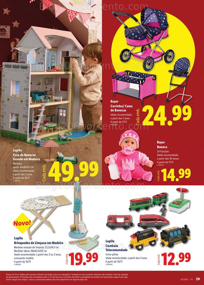 Antevisão Folheto LIDL Especial Natal Promoções a partir de 20 outubro