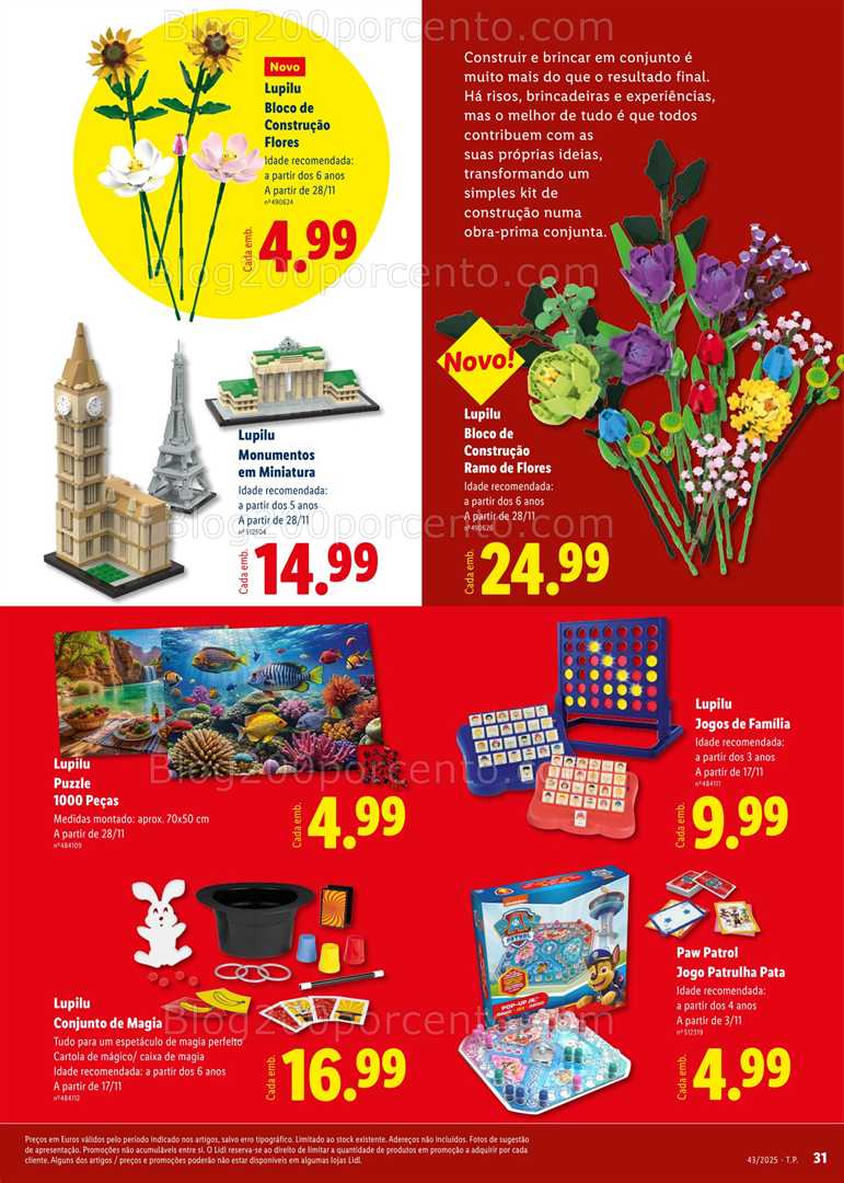 Antevisão Folheto LIDL Especial Natal Promoções a partir de 20 outubro